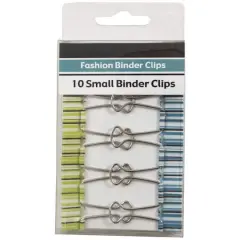 JAM Paper Striped Fashion Binder Clips