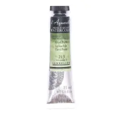 Sennelier French Artists' Watercolor, 21mL 213 Green Earth S1