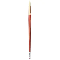 Connoisseur&reg; Hog Bristle Long Handle Round Brush