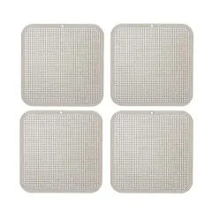 4" Square Cross Stitch Wood Canvas, 4ct. by Loops & Threads&reg;