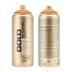 Montana&trade; Gold Acrylic Professional Spray Paint G2050 Orangina