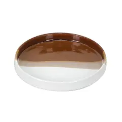 6.75" 2-Tone Ceramic Dinner Plate by Ashland&reg;