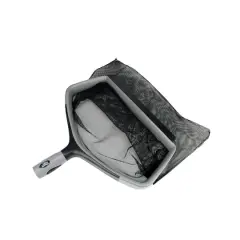 Swim Central 17.5" Gray & Black Swimming Pool Deep Bag Leaf Rake Skimmer Head