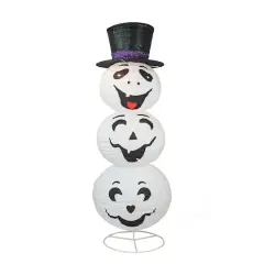 3.6ft. Lighted Ghost Trio Outdoor Halloween Decoration