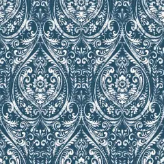 NuWallpaper Bohemian Damask Indigo Peel & Stick Wallpaper