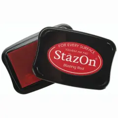 StazOn&reg; Solvent Ink Pad Blazing Red