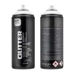 Montana&trade; Cans Glitter Effect Spray Paint, 400mL Silver
