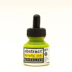 Sennelier Abstract Acrylic Ink, 30mL Bright Yellow Green