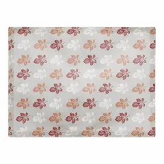 Stamp Leaf Cotton Twill Placemat