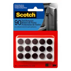 Scotch&trade; Felt Bumpers, 90ct.