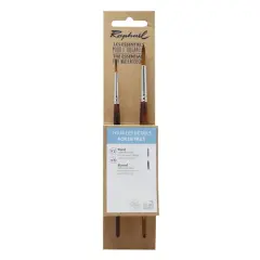 Raphael Essentials 2-Piece Watercolor Precision Round Brush Set