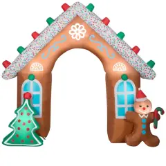 8.5ft. Airblown&reg; Inflatable Christmas Gingerbread Archway