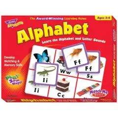 Trend Enterprises&reg; Alphabet Match Me Game