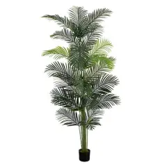 8ft. Potted Artificial Paradise Palm Tree