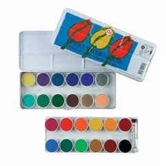 Royal Talens Opaque 24 Pan Watercolor Set