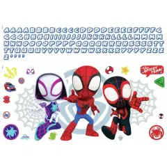 RoomMates Spidey & His Amazing Friends Headboard Peel & Stick Giant Wall Decal