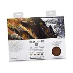 Sennelier La Carte Pastel Card Pochette Earth Tones