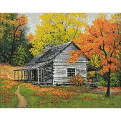 Wizardi House in the Woods Diamond Painting Kit