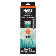 8" x 10" Ghost Diamond Art Kit with Magnetic Frame by Make Market&reg;
