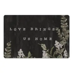 Love Brings Us Home Floor Mat, 18" x 27"