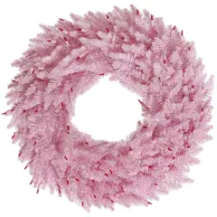 36" Pink Fir Wreath