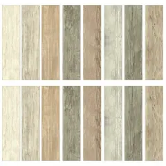 Roommates Distressed Barn Wood Plank Peel & Stick Giant Wall Decals