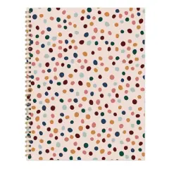 TF Publishing Large Spotted Dot Boho Undated Spiral Planner