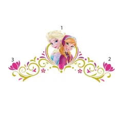 RoomMates Frozen Springtime Custom Headboard Peel & Stick Giant Wall Decals