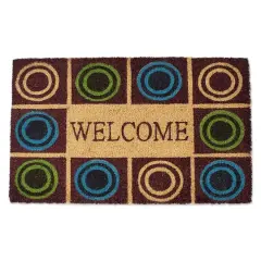 DII&reg; Circles Welcome Doormat