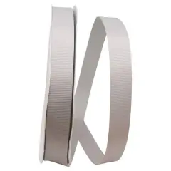 Reliant 7/8" x 100yd. Grosgrain Allure Ribbon Silver