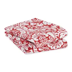 DII&reg; Red Damask Dishtowel (Set of 2)