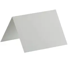 JAM Paper A1 Blank White Foldover Cards with Panel