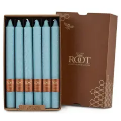 Root Candles 9" Unscented Timberline&trade; Arista&trade; Taper Candles, 12ct. Sky