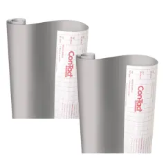 Con-Tact Creative Covering&trade; Adhesive Covering, 18" x 16 ft. Slate Gray