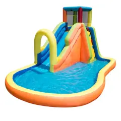 Banzai&reg; 14ft. Inflatable Pi&ntilde;ata Bash Party Slide&trade; Water Park