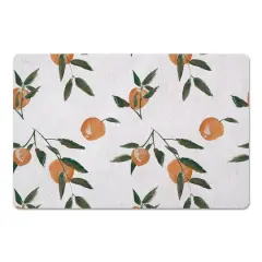Peachy Pattern 27" x 18" Floor Mat