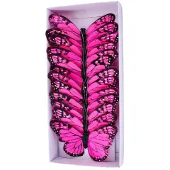 Reliant 5" Pink Butterflies, 12ct.