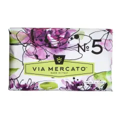 European Soaps Bar, 7oz. No 5 Water Lily & Sandalwood