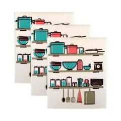 DII&reg; Utensils Swedish Dishcloth, 3ct.