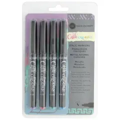 Manuscript Calli-Creative Metallic Italic Markers, 4ct.