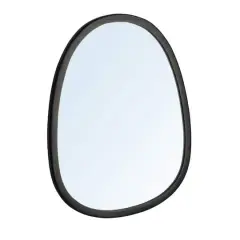 Hello Honey&reg; 11.25" x 14.75" Black Matte Elegance Wall Mirror