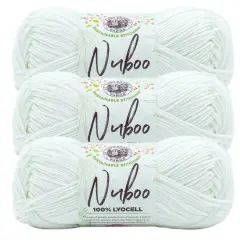 3 Pack Lion Brand&reg; Nuboo Yarn White