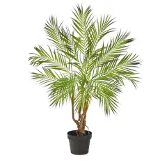3ft. Potted Areca Artificial Palm Tree