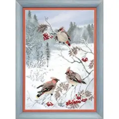 Crystal Art Winter Treat Embellished Stitch Kit