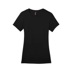 District&reg; Women's Perfect Weight&reg; Adult T-Shirt Jet Black