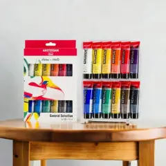 Amsterdam Standard Series 12 Color General Selection Acrylic Paint Set