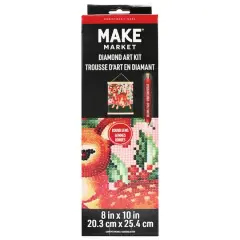 8" x 10" Deer Diamond Art Kit with Frame by Make Market&reg;