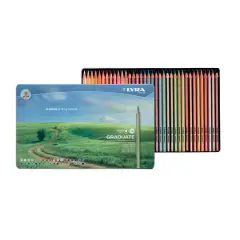 Lyra Graduate Thick Lead Colored Pencil Set
