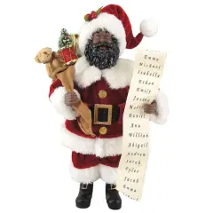 Santa's Workshop 12" Santa with His List Figurine
