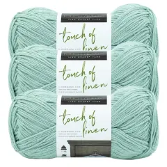 3 Pack Lion Brand&reg; Touch of Linen Yarn Cove